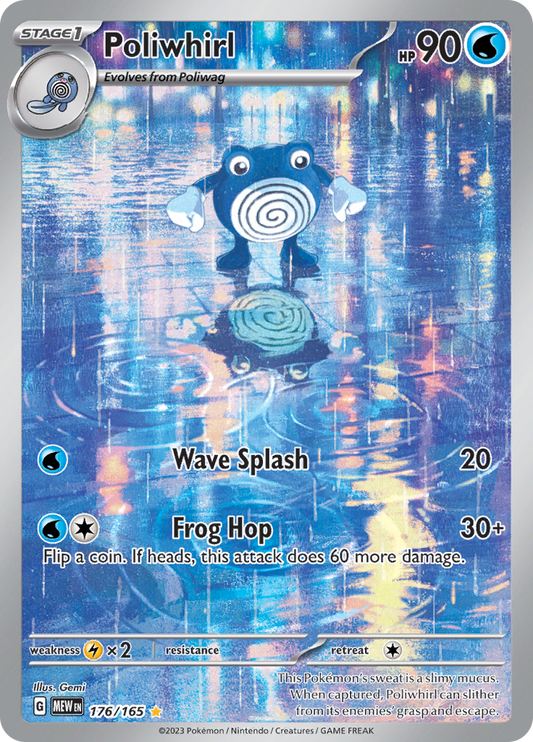 Poliwhirl - #176/165 - Pokémon Scarlet & Violet - 151