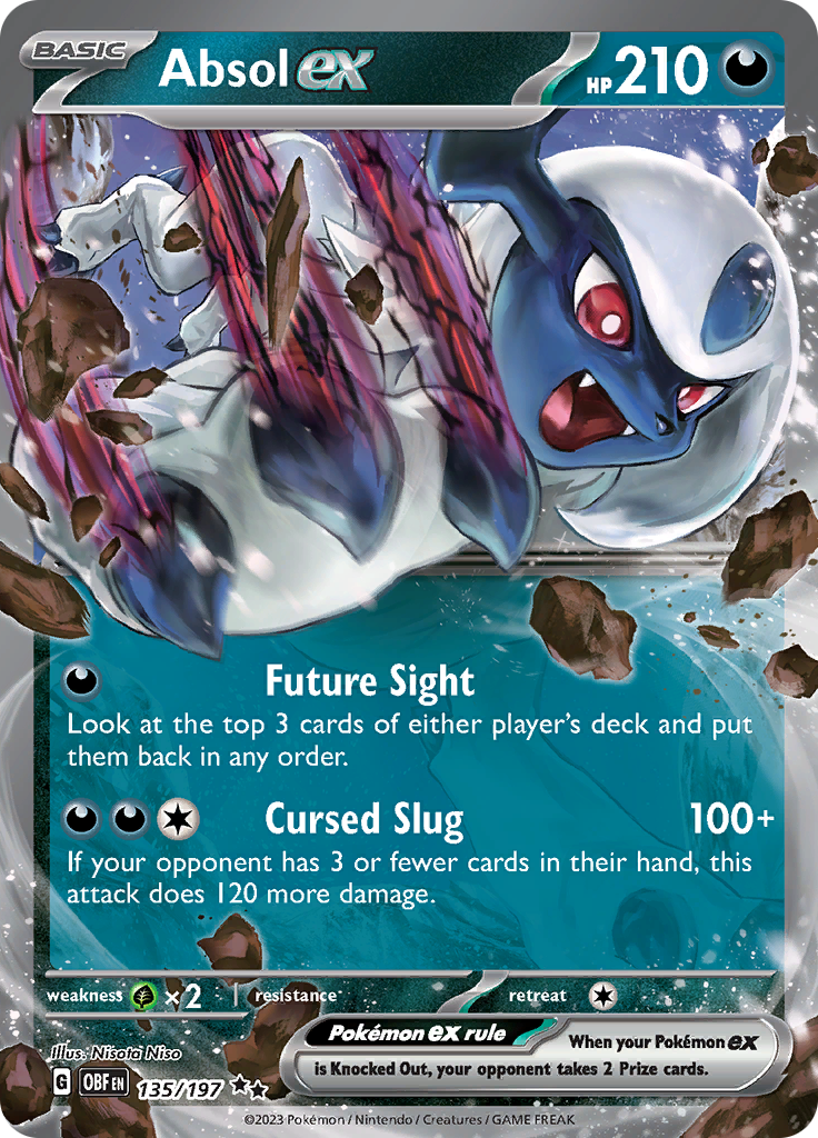 Absol ex - #135/197 - Pokémon Scarlet & Violet - Obsidian Flames