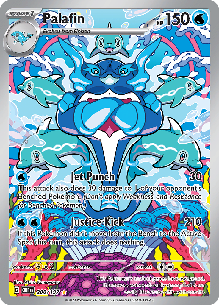Palafin - #200/197 - Pokémon Scarlet & Violet - Obsidian Flames