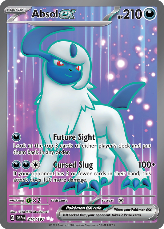 Absol ex - #214/197 - Pokémon Scarlet & Violet - Obsidian Flames