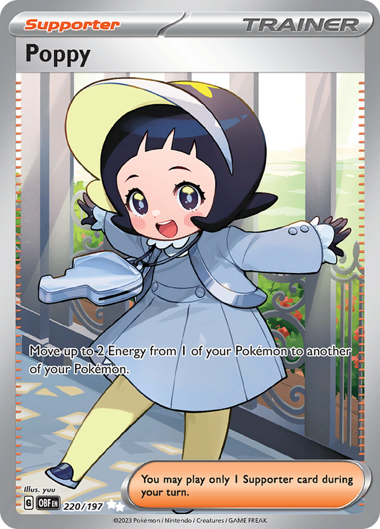 Poppy - #220/197 - Pokémon Scarlet & Violet - Obsidian Flames