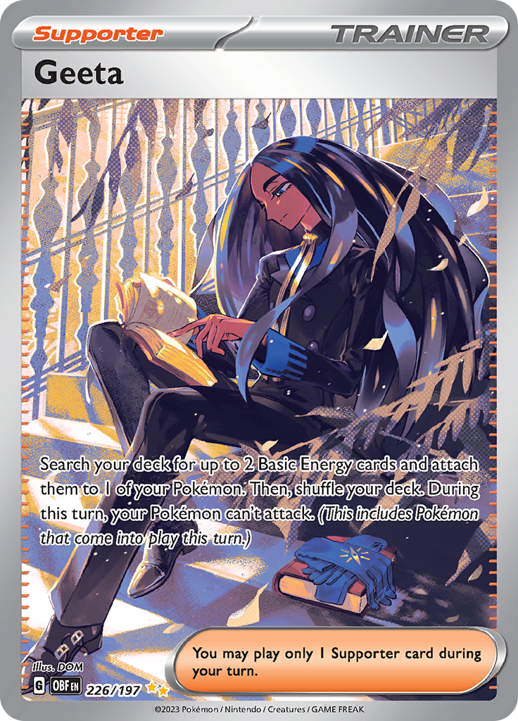 Geeta - #226/197 - Pokémon Scarlet & Violet - Obsidian Flames