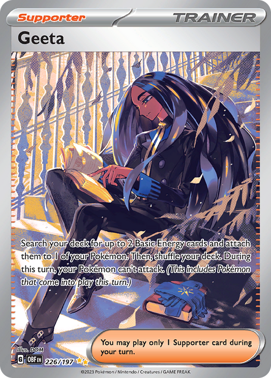 Geeta - #226/197 - Pokémon Scarlet & Violet - Obsidian Flames