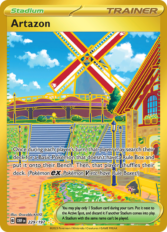 Artazon - #229/197 - Pokémon Scarlet & Violet - Obsidian Flames