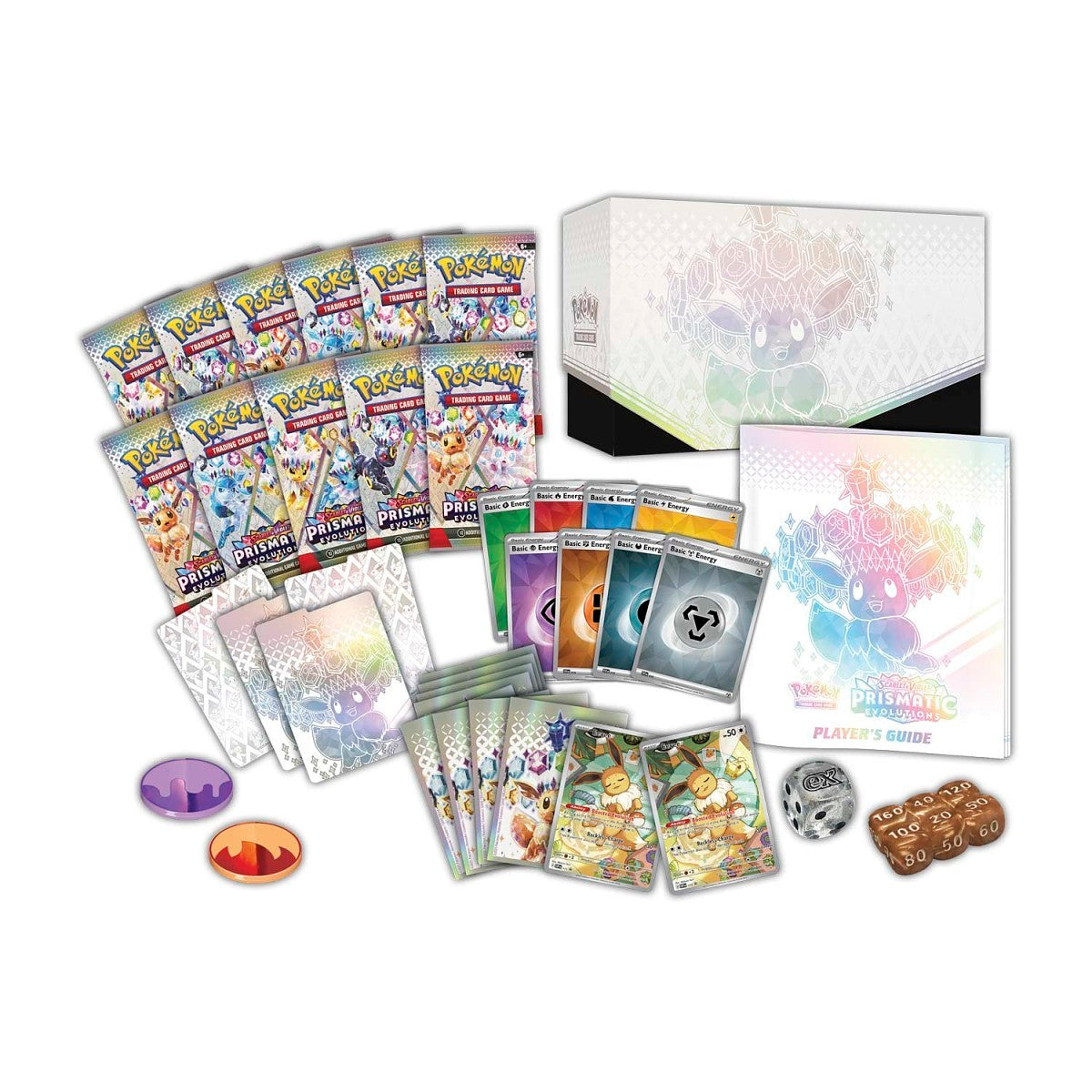Pokémon Scarlet & Violet: Pokemon Center Prismatic Evolutions Elite Trainer Box