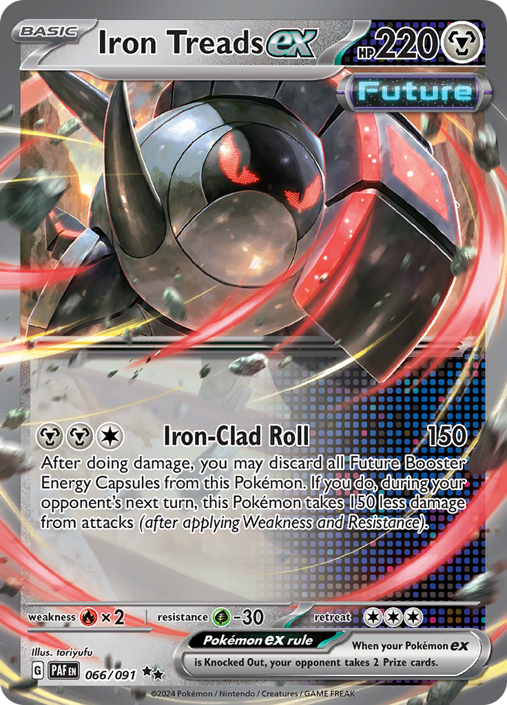 Iron Threads ex - #66/91 - Pokémon Scarlet & Violet - Paldean Fates