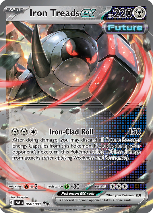 Iron Threads ex - #66/91 - Pokémon Scarlet & Violet - Paldean Fates