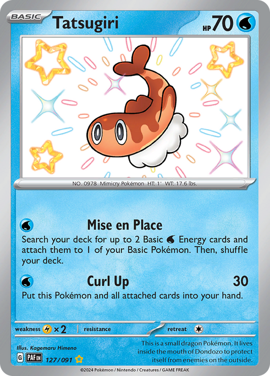 Tatsugiri - #127/91 - Pokémon Scarlet & Violet - Paldean Fates