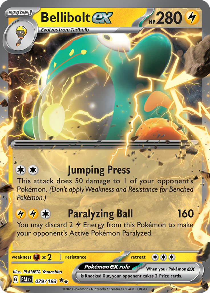 Bellibolt ex - #79/193 - Pokémon Scarlet & Violet - Paldea Evolved