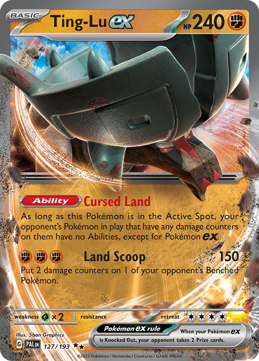Ting-Lu ex - #127/193 - Pokémon Scarlet & Violet - Paldea Evolved