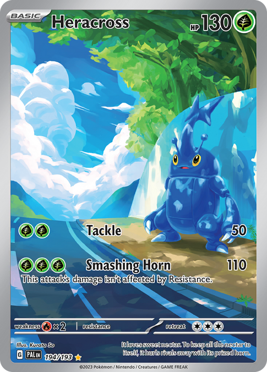 Heracross - #194/193 - Pokémon Scarlet & Violet - Paldea Evolved