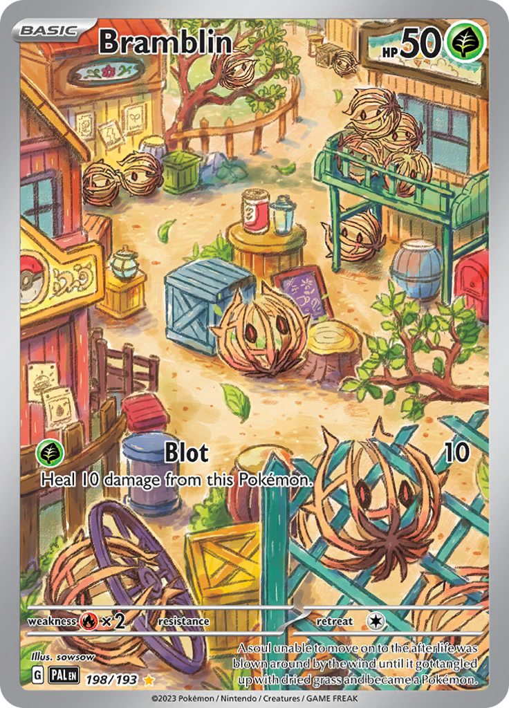 Bramblin - #198/193 - Pokémon Scarlet & Violet - Paldea Evolved