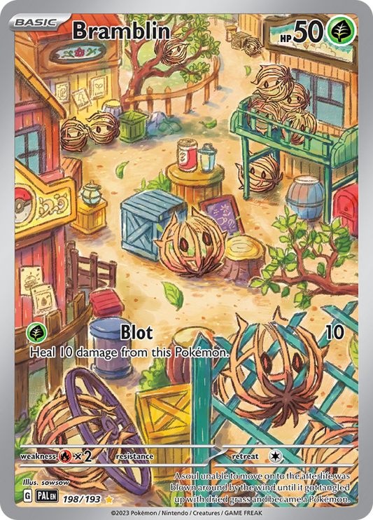 Bramblin - #198/193 - Pokémon Scarlet & Violet - Paldea Evolved