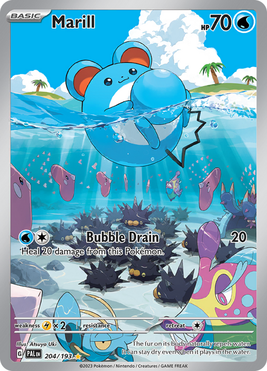 Marill - #204/193 - Pokémon Scarlet & Violet - Paldea Evolved