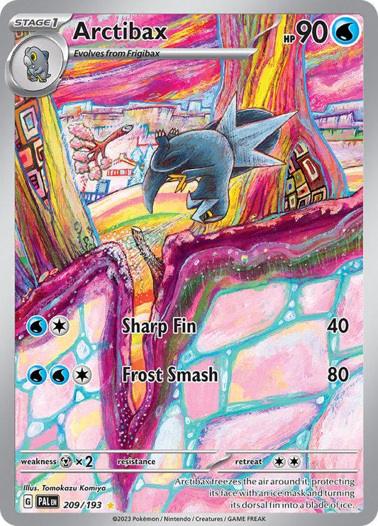 Arctibax - #209/193 - Pokémon Scarlet & Violet - Paldea Evolved