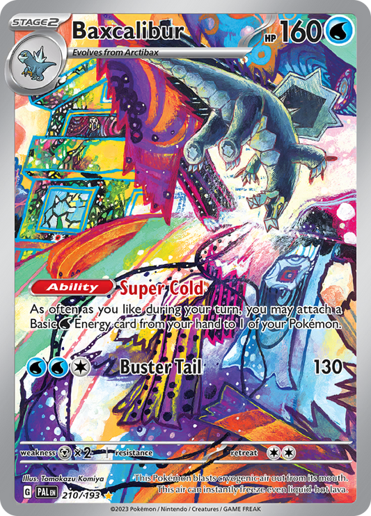 Baxcalibur - #210/193 - Pokémon Scarlet & Violet - Paldea Evolved