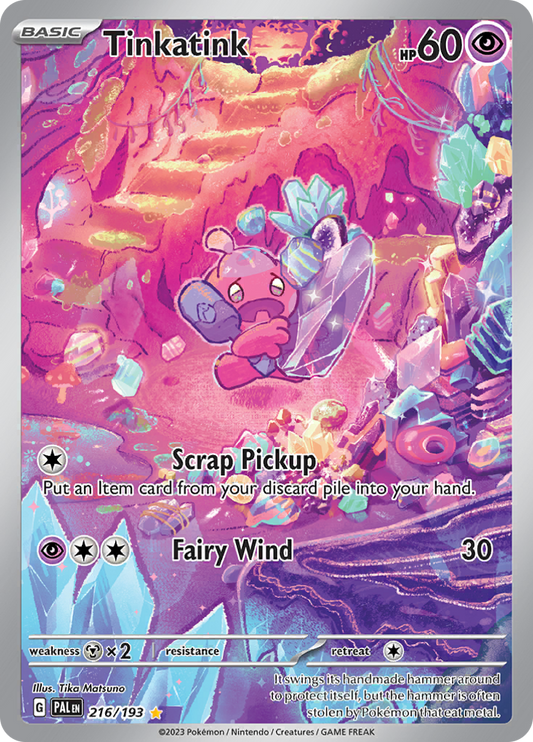 Tinkatin - #216/193 - Pokémon Scarlet & Violet - Paldea Evolved