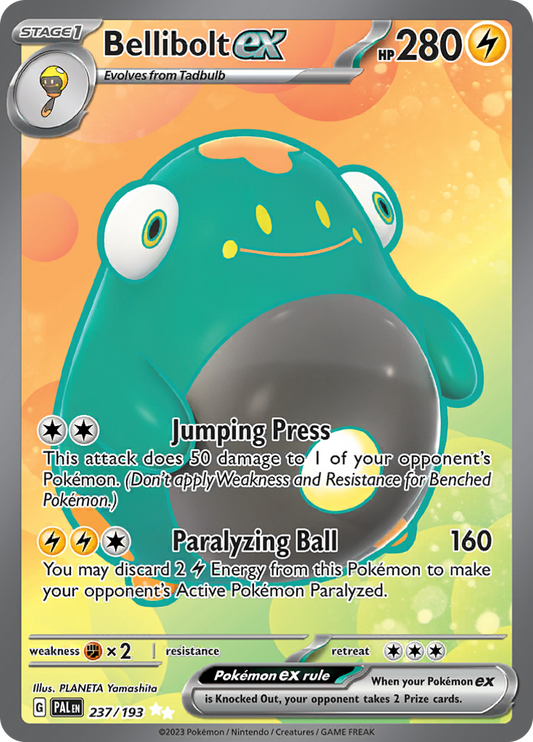 Bellibolt ex - #237/193 - Pokémon Scarlet & Violet - Paldea Evolved