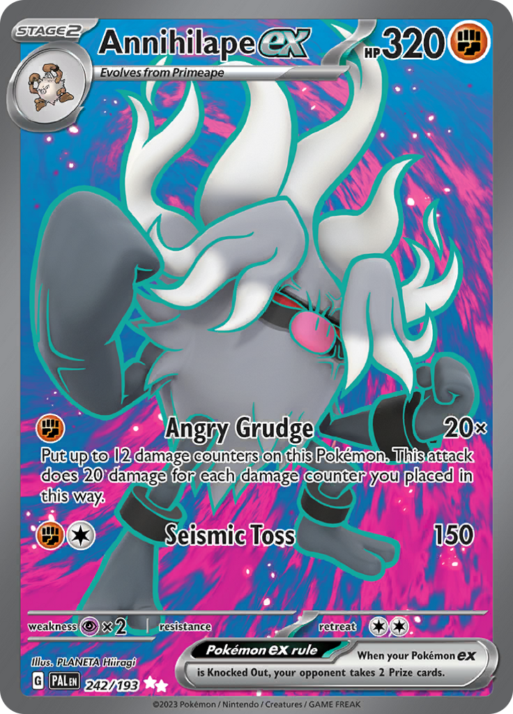 Annihilape ex - #242/193 - Pokémon Scarlet & Violet - Paldea Evolved