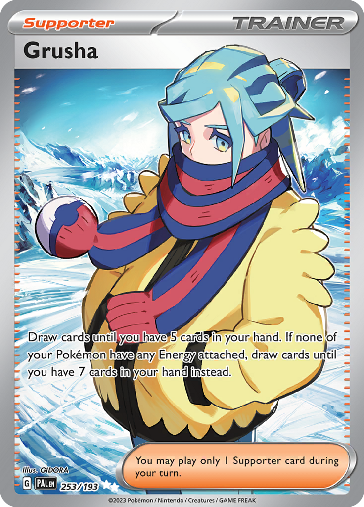 Grusha - #253/193 - Pokémon Scarlet & Violet - Paldea Evolved