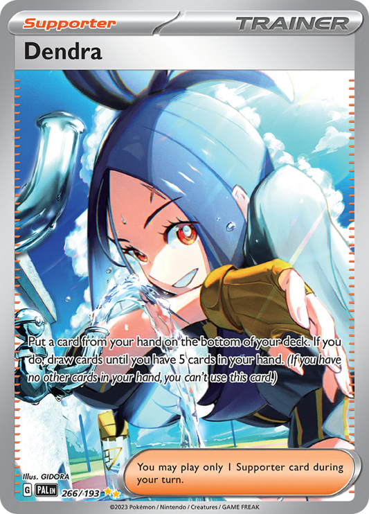 Dendra - #266/193 - Pokémon Scarlet & Violet - Paldea Evolved