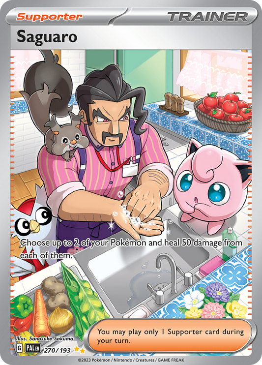 Saguaro - #270/193 - Pokémon Scarlet & Violet - Paldea Evolved