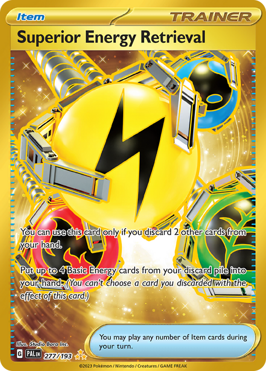 Superior Energy Retrieval - #277/193 - Pokémon Scarlet & Violet - Paldea Evolved