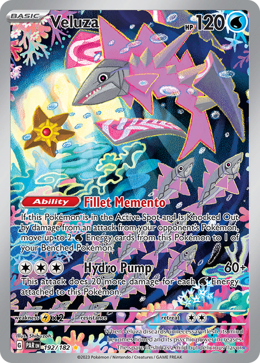 Veluza - #192/182 - Pokémon Scarlet & Violet - Paradox Rift