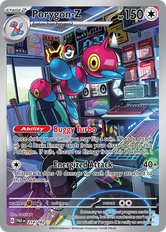 Porygon-Z - #214/182 - Pokémon Scarlet & Violet - Paradox Rift