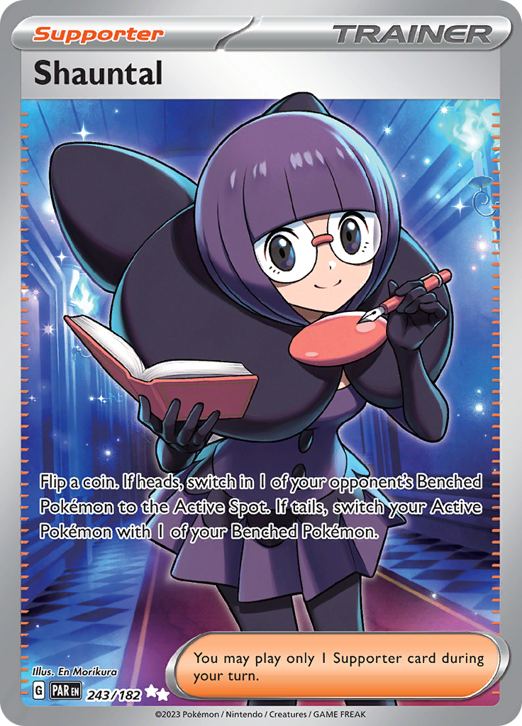 Shauntal - #243/182 - Pokémon Scarlet & Violet - Paradox Rift