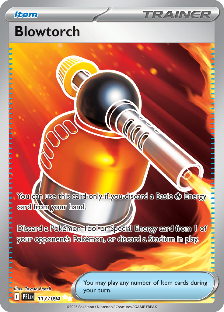 Blowtorch - #117/094 - Pokémon Mega Evolution - Phantasmal Flames