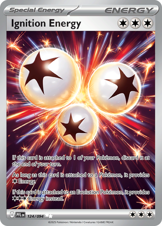 Ignition Energy - #124/094 - Pokémon Mega Evolution - Phantasmal Flames