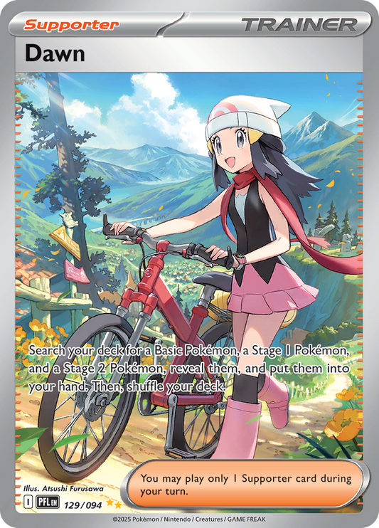 Dawn - #129/094 - Pokémon Mega Evolution - Phantasmal Flames