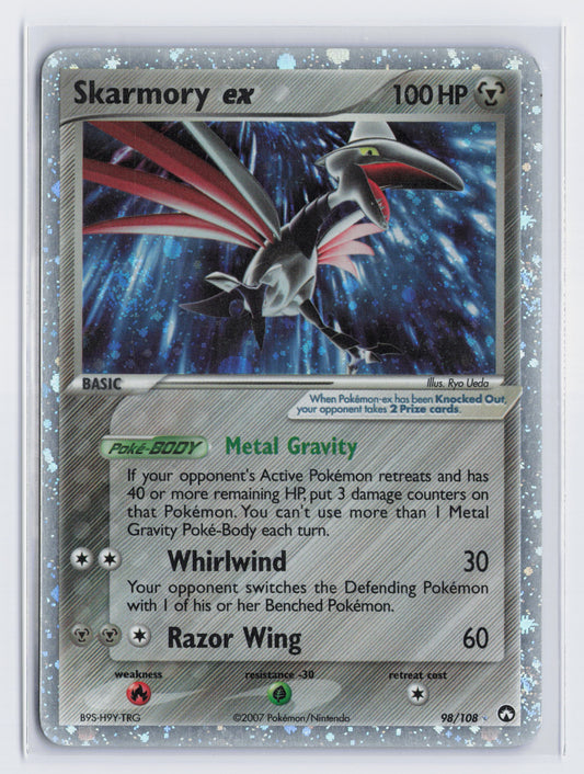 Skarmory ex - #98/108 - Pokémon EX Series - EX Power Keepers