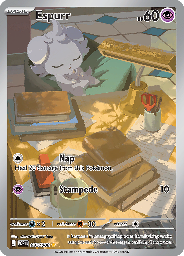 Espurr - #095/088 - Pokémon Mega Evolution - Perfect Order