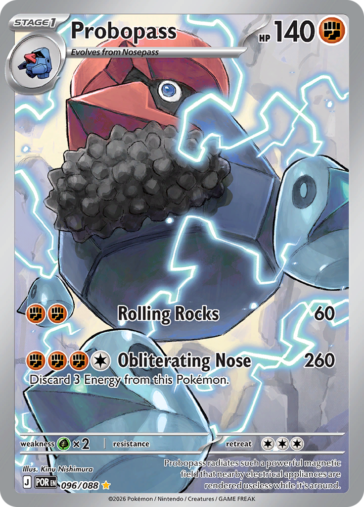 Probopass - #096/088 - Pokémon Mega Evolution - Perfect Order