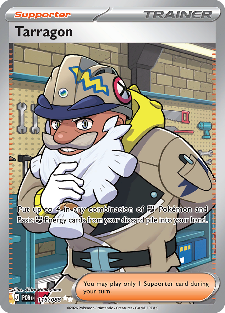 Tarragon - #116/088 - Pokémon Mega Evolution - Perfect Order