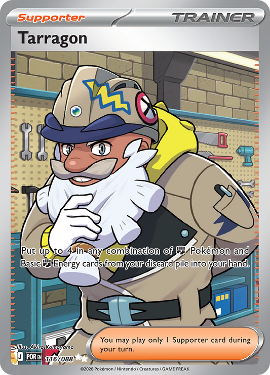 Tarragon - #116/088 - Pokémon Mega Evolution - Perfect Order
