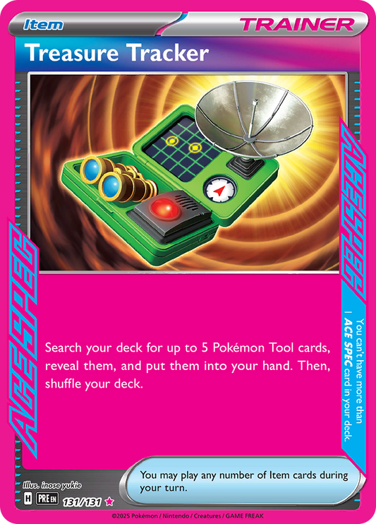 Treasure Tracker - #131/131 - Pokémon Scarlet & Violet - Prismatic Evolution