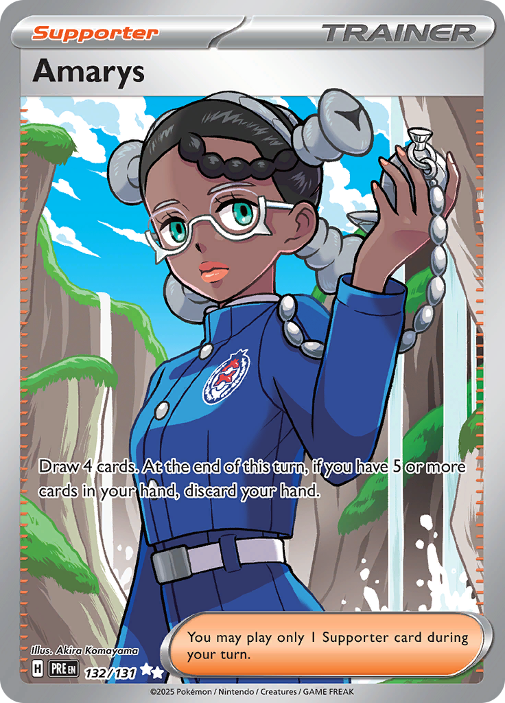Amarys - #132/131 - Pokémon Scarlet & Violet - Prismatic Evolution