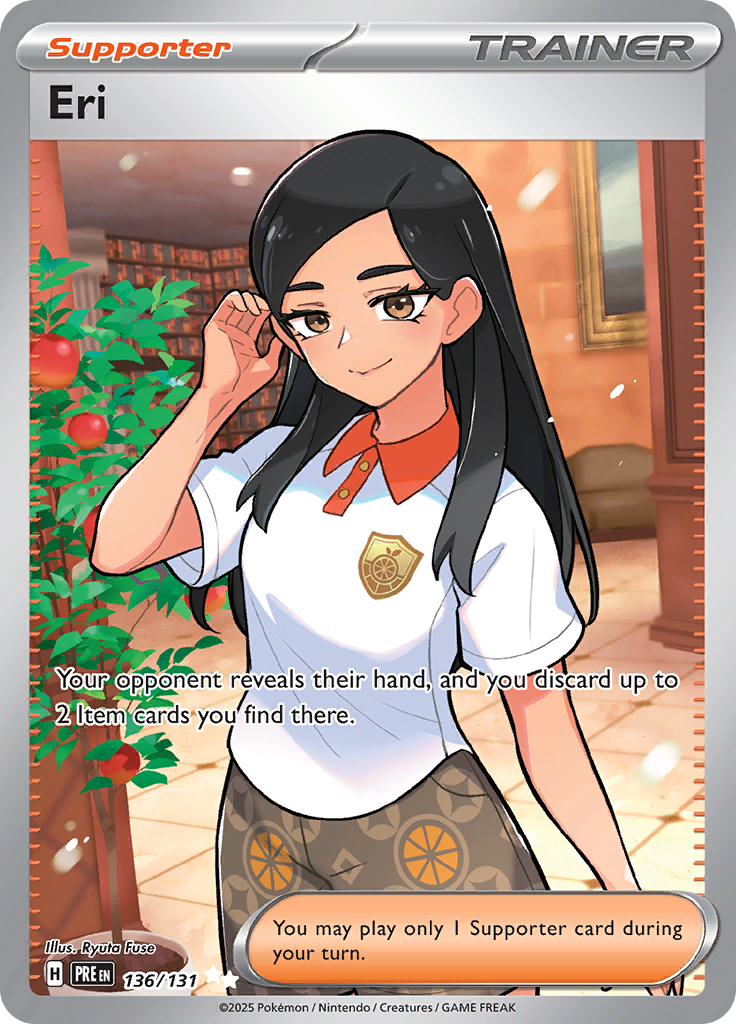Eri - #136/131 - Pokémon Scarlet & Violet - Prismatic Evolution