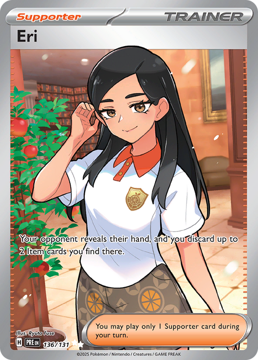 Eri - #136/131 - Pokémon Scarlet & Violet - Prismatic Evolution
