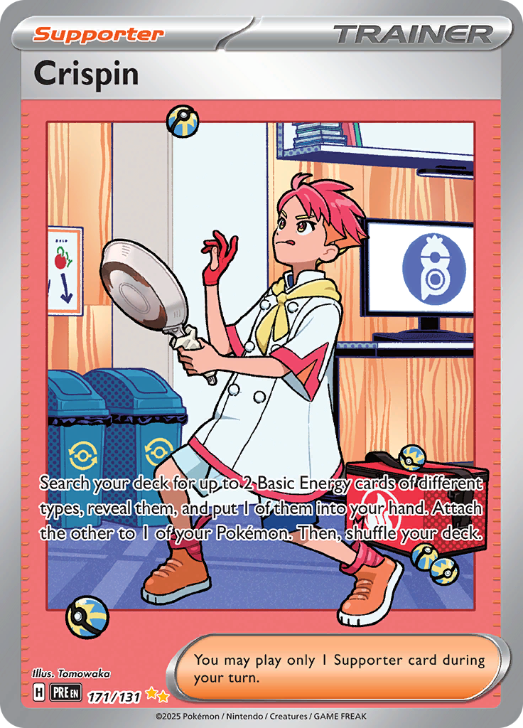 Crispin - #171/131 - Pokémon Scarlet & Violet - Prismatic Evolution