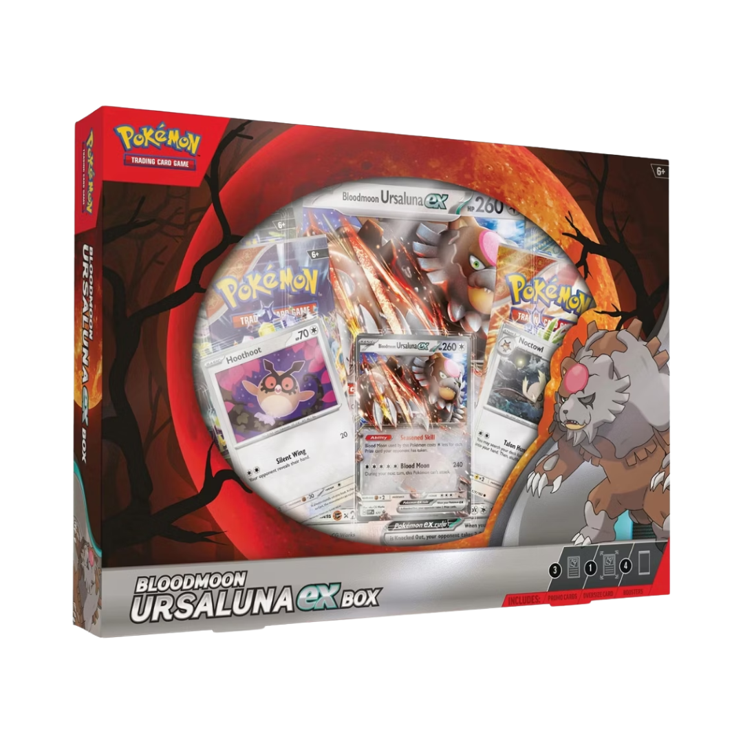 Pokémon TCG: Bloodmoon Ursaluna Ex Collection Box