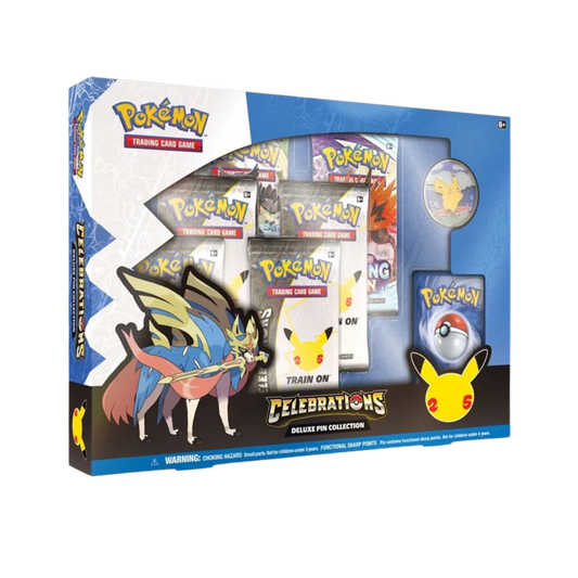 Pokémon Celebrations Deluxe Pin Collection – Fira 25 år med PokeTalk