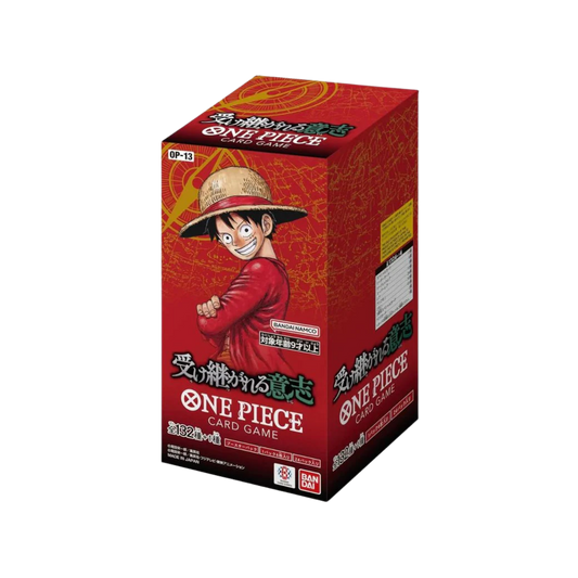 One Piece Card Game OP-13 Carrying on His Will japansk booster box