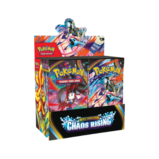Pokémon Chaos Rising Booster Box fabriksförseglad Pokémon TCG box
