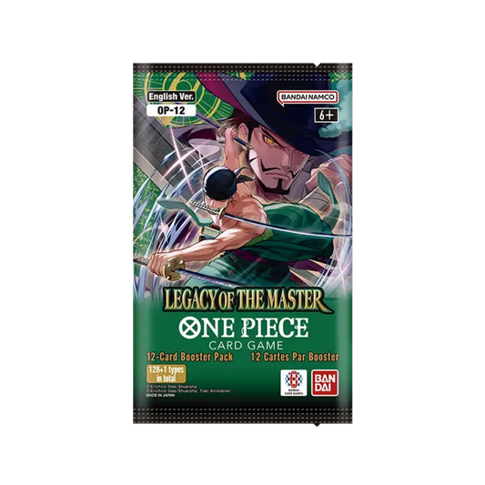 one piece tcg op12 legacy of the master booster pack english

