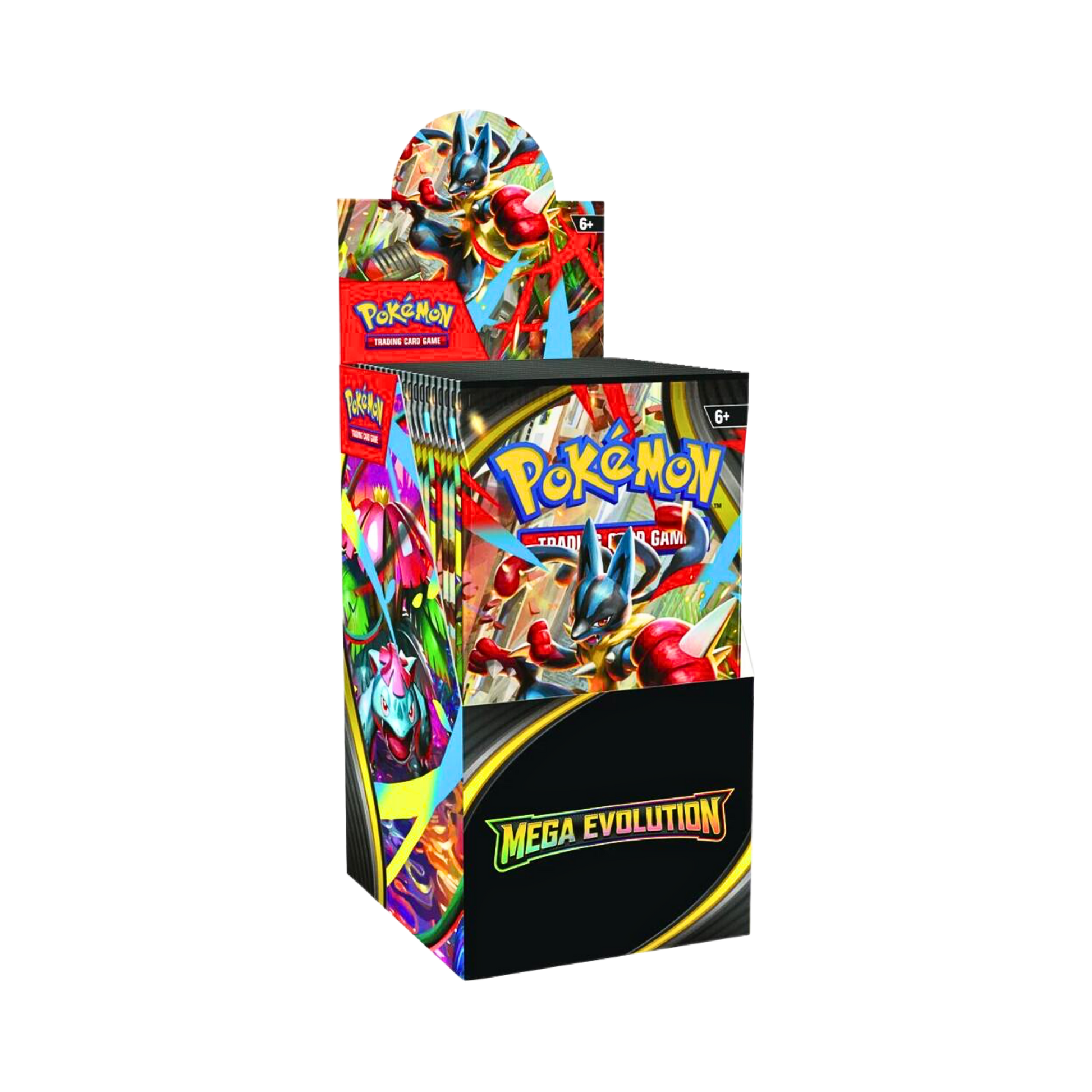 Pokémon Mega Evolution Base Halv Booster Box med 18 booster packs