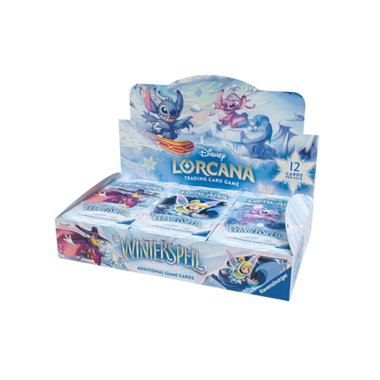 Disney Lorcana Winterspell Booster Box sealed display med 24 packs
